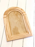IOD 11x16 Arched Wood Gallery Blank (large)