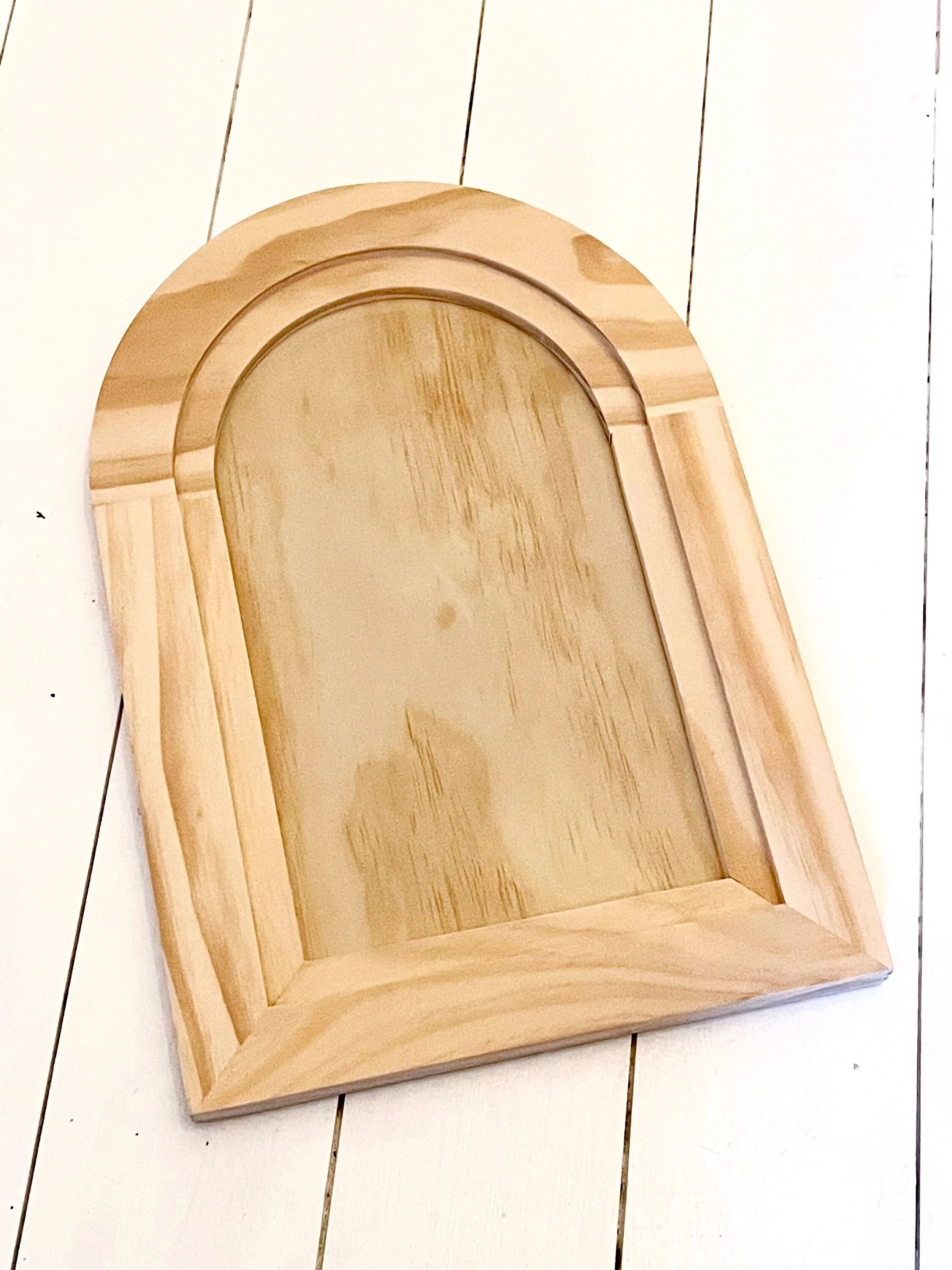 IOD 11x16 Arched Wood Gallery Blank (large)