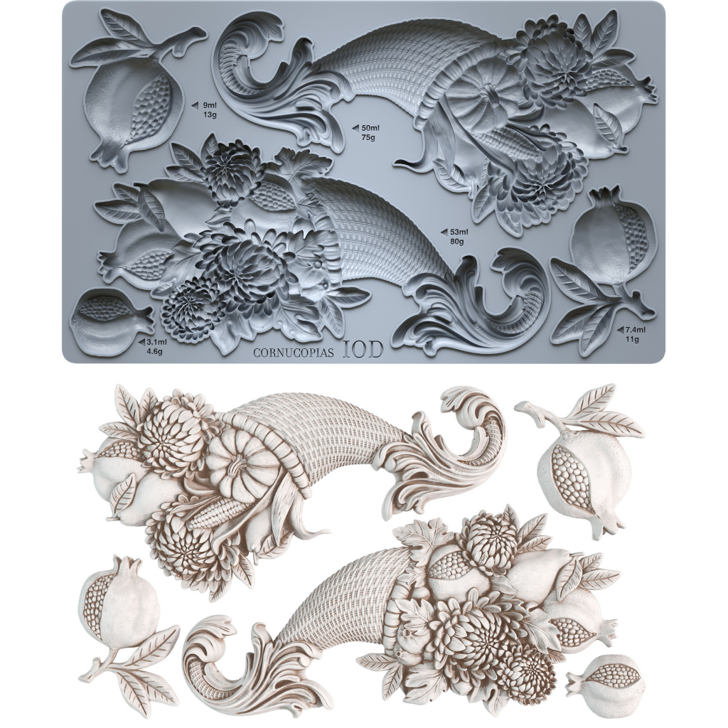 Cornucopias IOD Mould 6x10