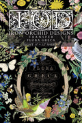 Flora Greca 8x12 IOD transfer – transfer sheet
