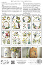 Iron Orchid Designs Flora Greca transfer pad