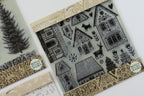Gingerbread Lane IOD Decor Stamp 12x12