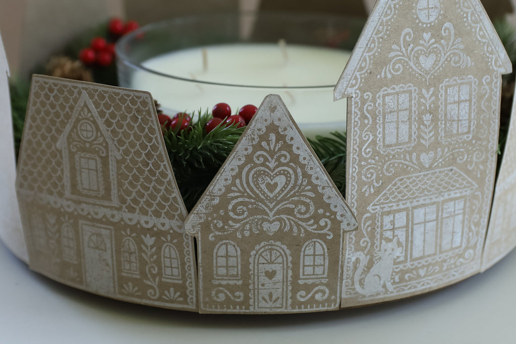 Gingerbread Lane IOD Decor Stamp 12x12