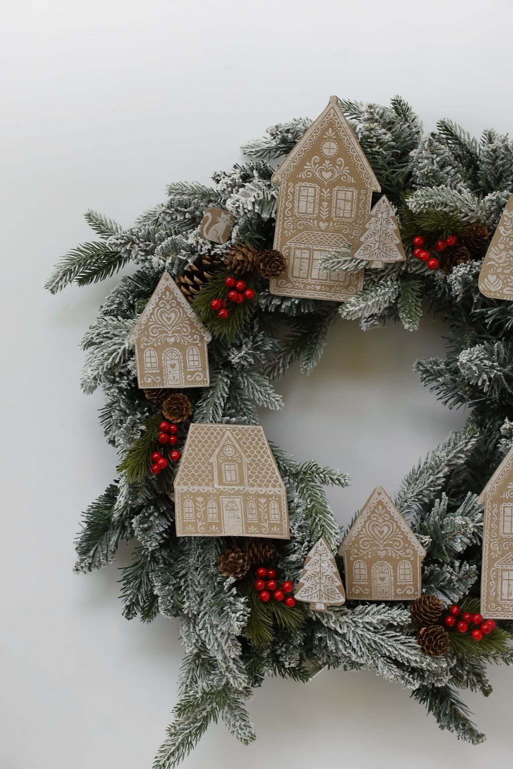 Gingerbread Lane IOD Decor Stamp 12x12