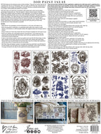 Hameau de la Reine IOD Paint Inlay 12 x 16 Pad