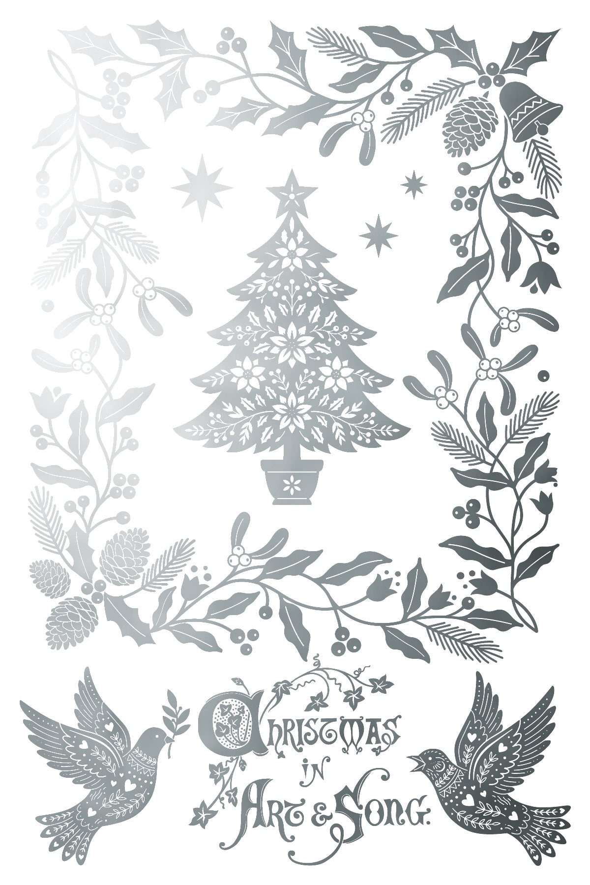Angels Sing IOD Foil Transfer 8x12 Pad