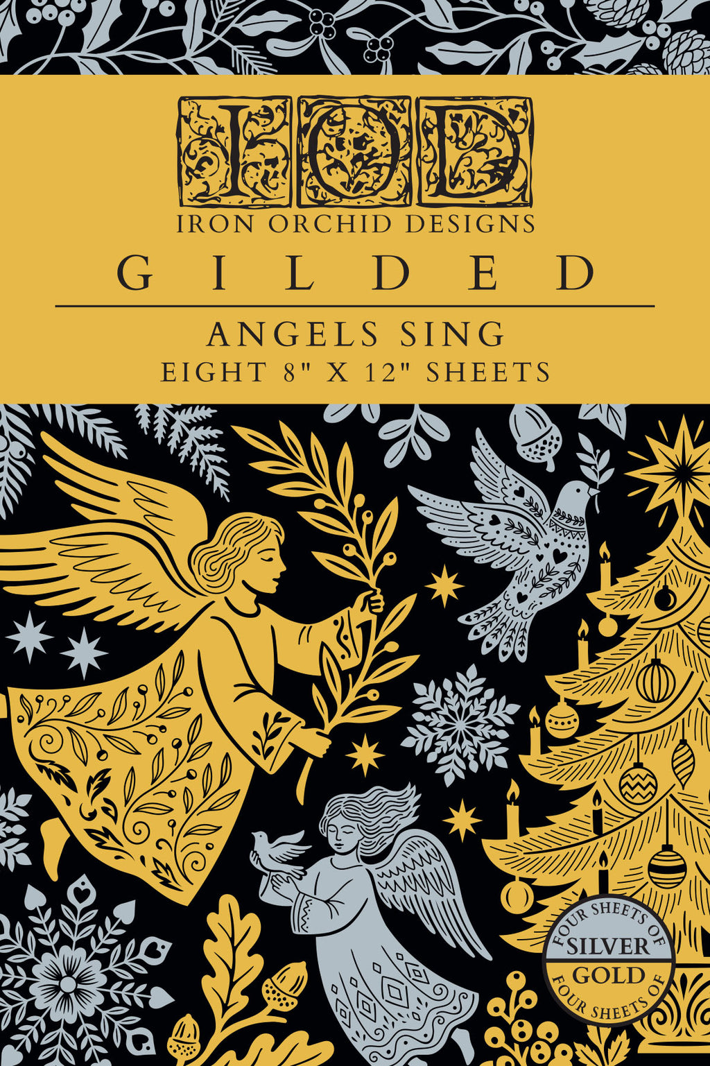 Angels Sing IOD Foil Transfer 8x12 Pad