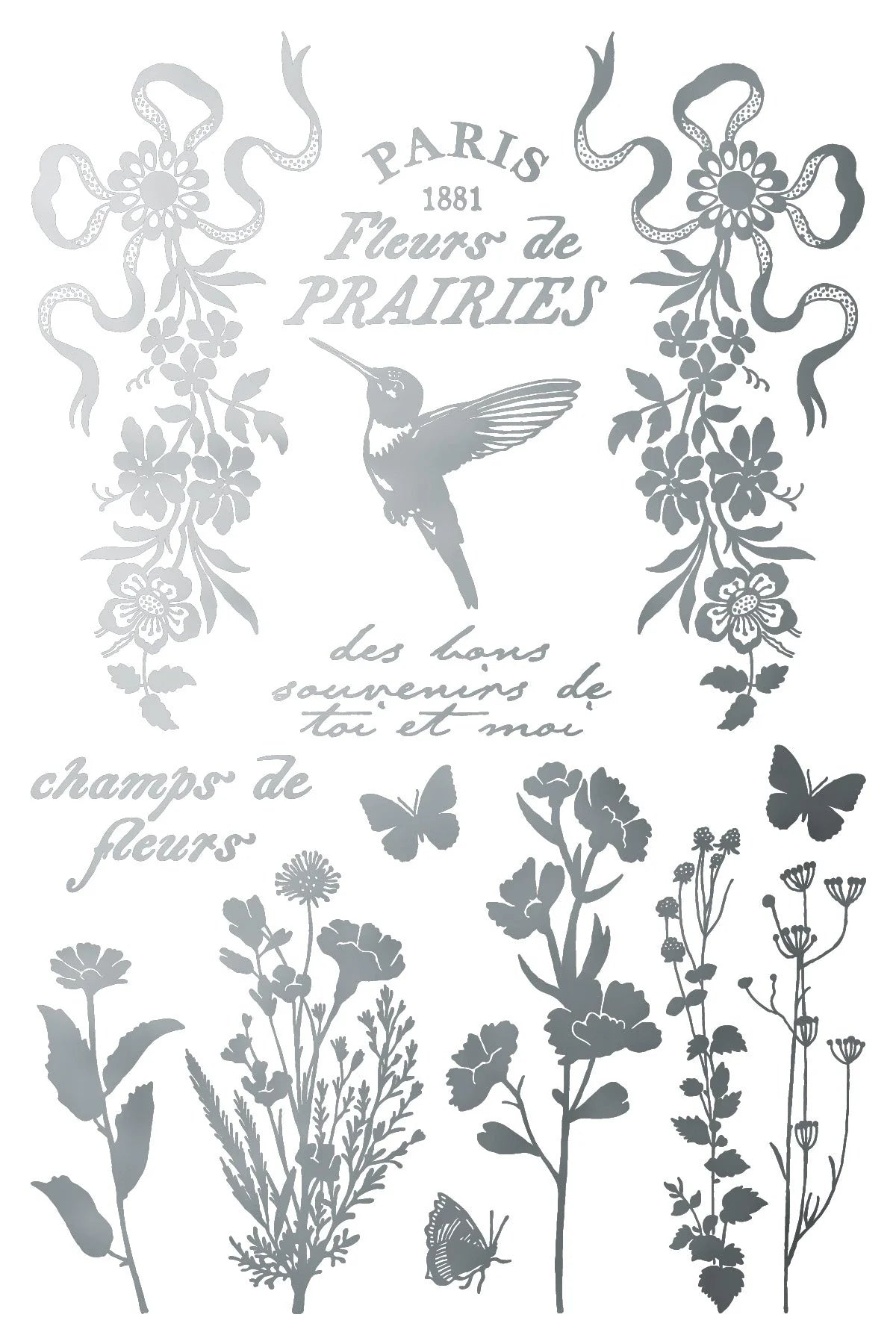 Papillon IOD Foil Transfer 8x12 Pad