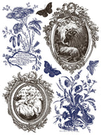 Iron Orchid Design Paint Inlay for Hameau de la Reine