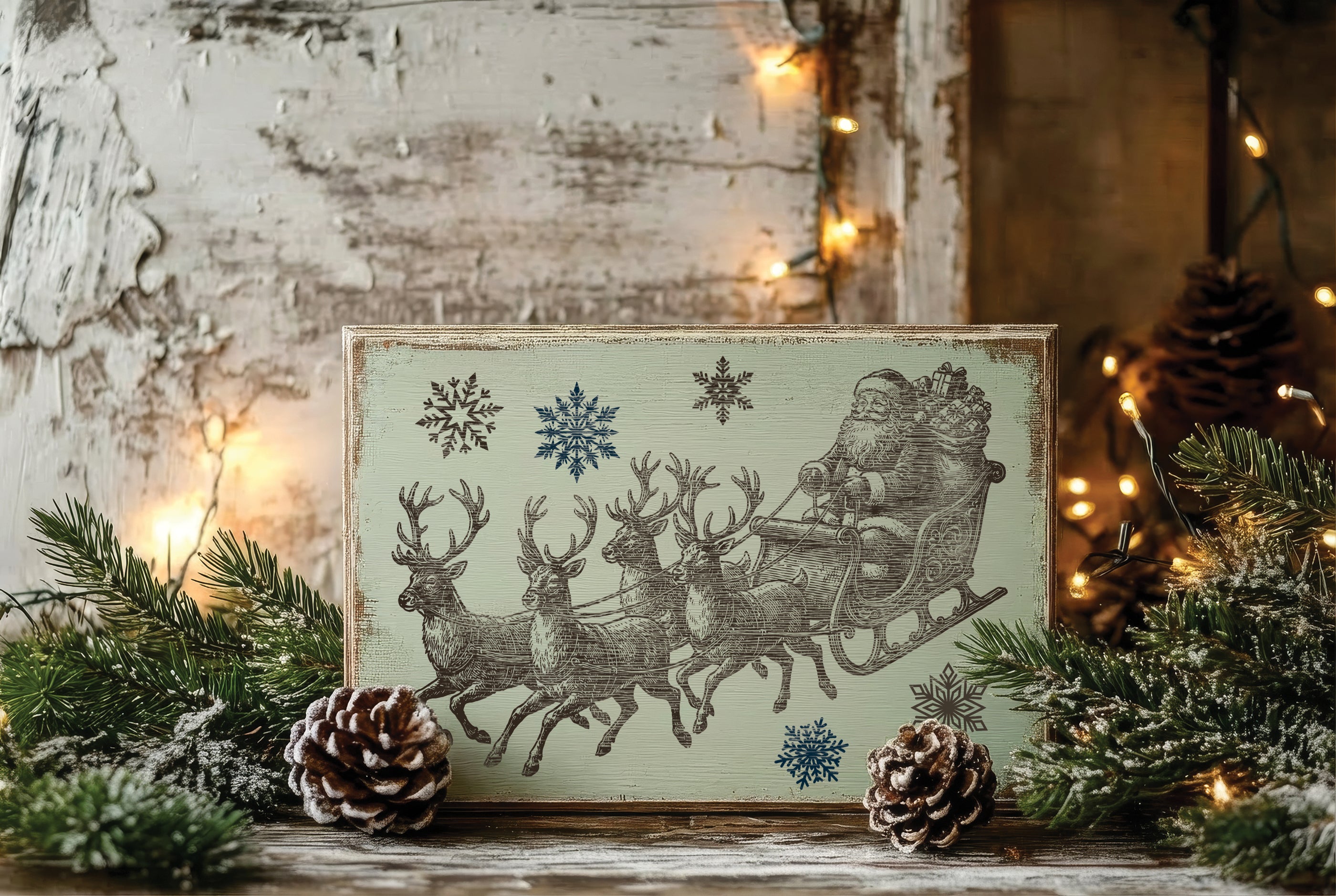 The North Pole Co. IOD Paint Inlay 8x12