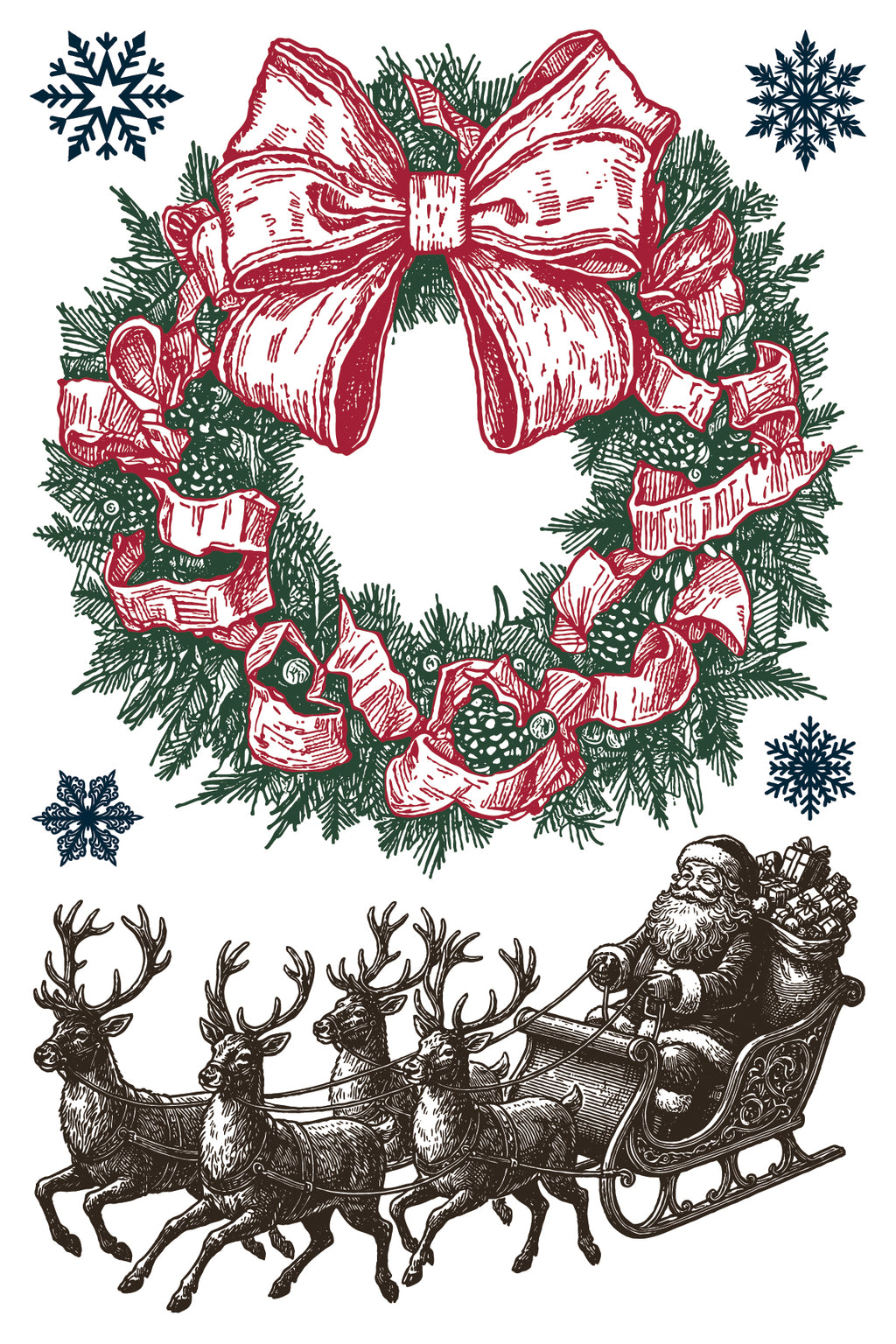 The North Pole Co. IOD Paint Inlay 8x12