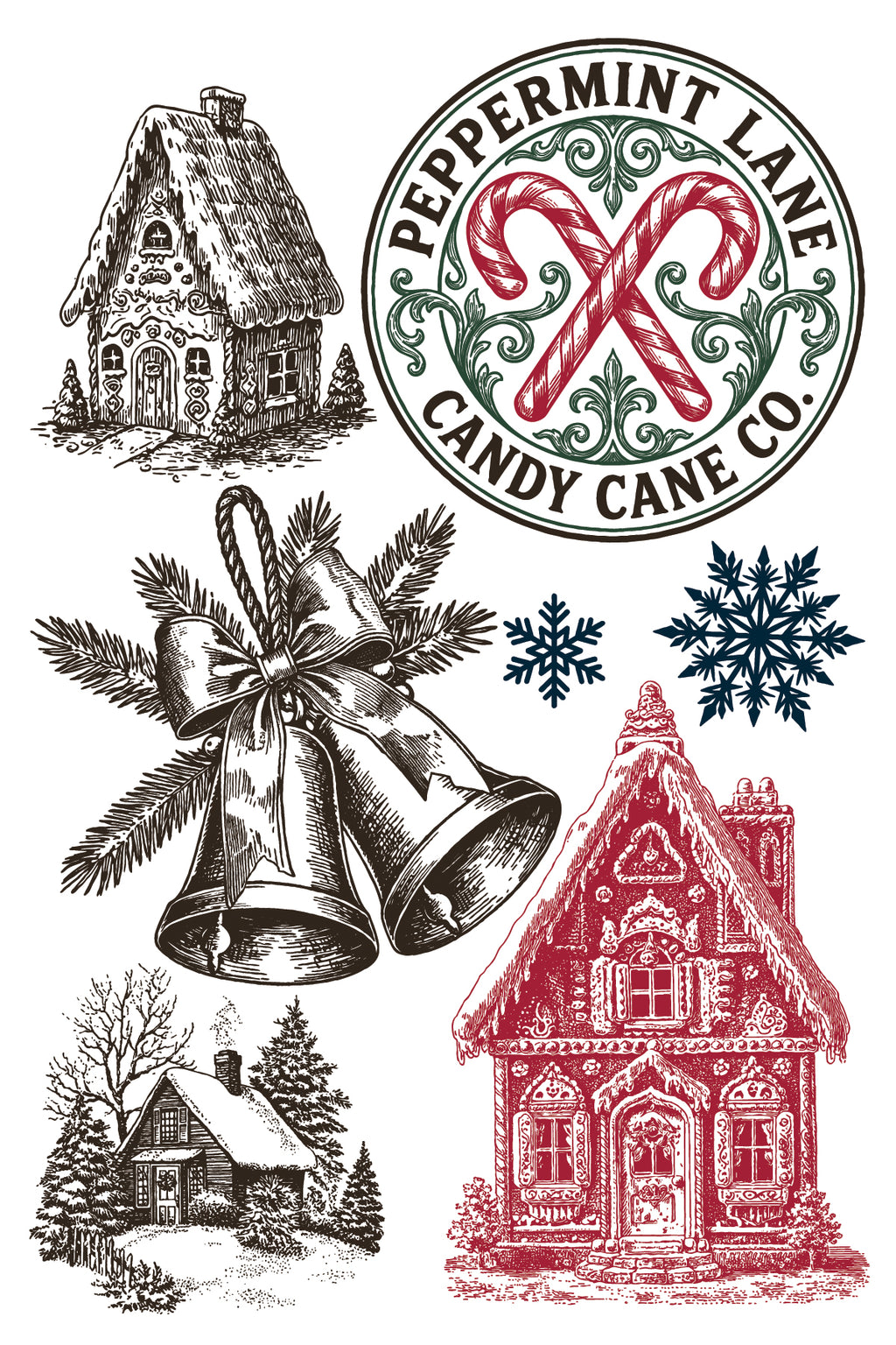 The North Pole Co. IOD Paint Inlay 8x12