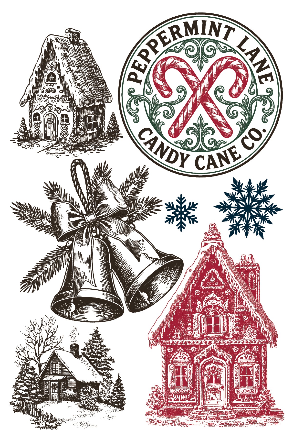 The North Pole Co. IOD Paint Inlay 8x12