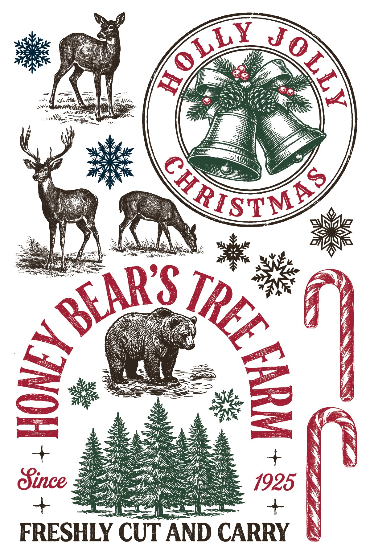 The North Pole Co. IOD Paint Inlay 8x12