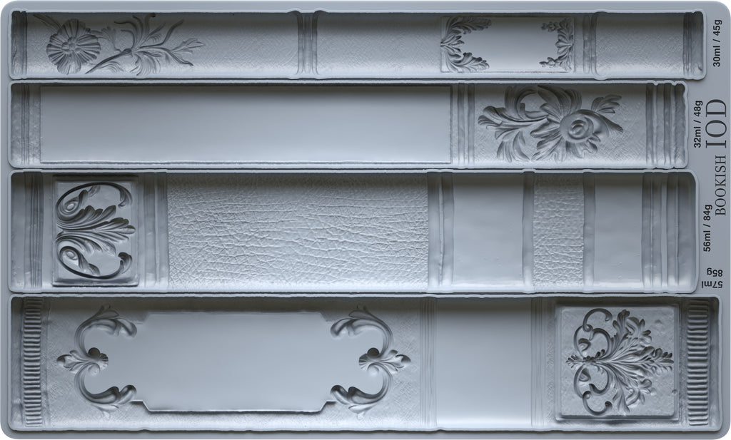 Bookish IOD Mould 6x10