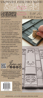 Bookish IOD Mould 6x10