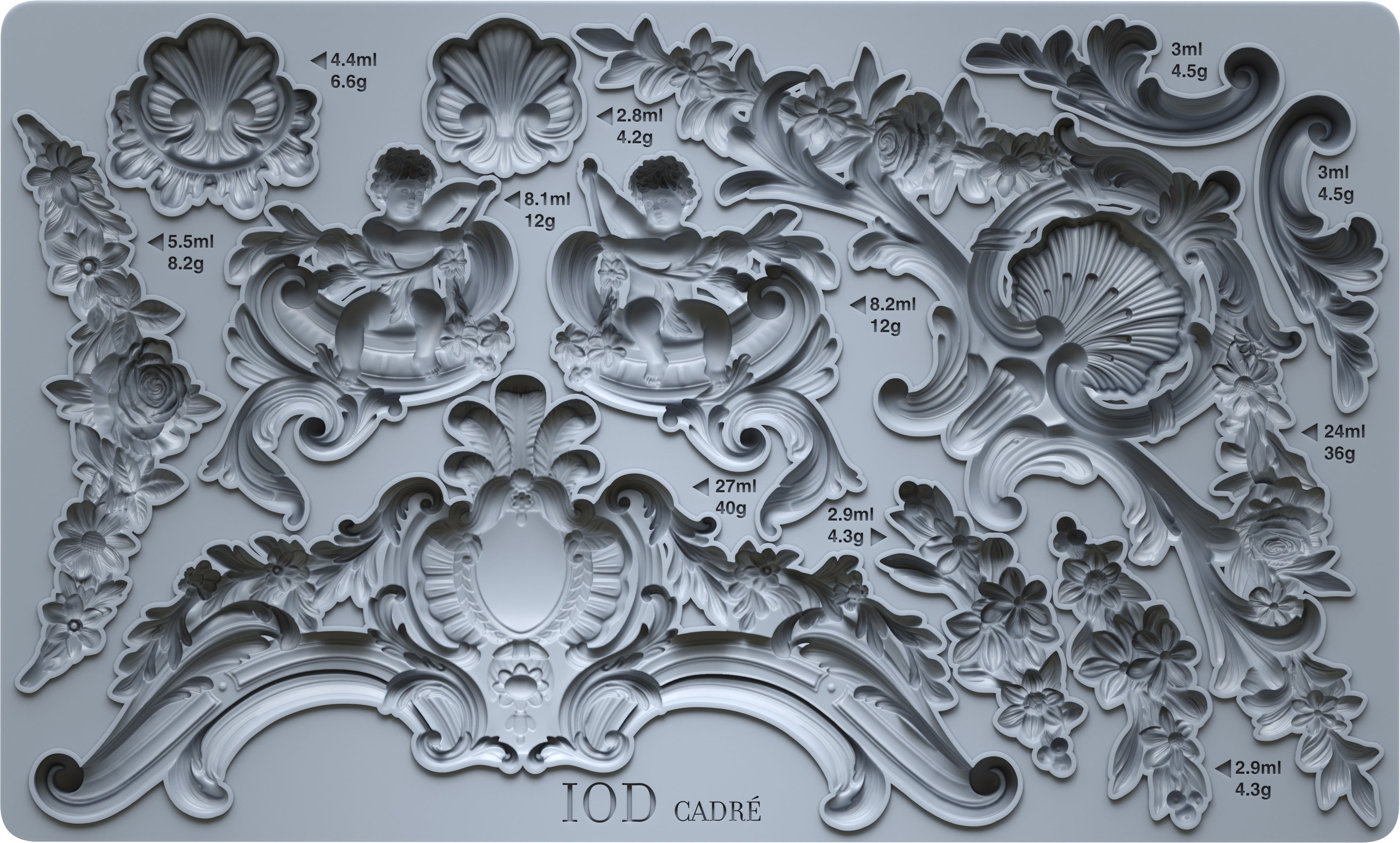 Cadré IOD Mould 6x10