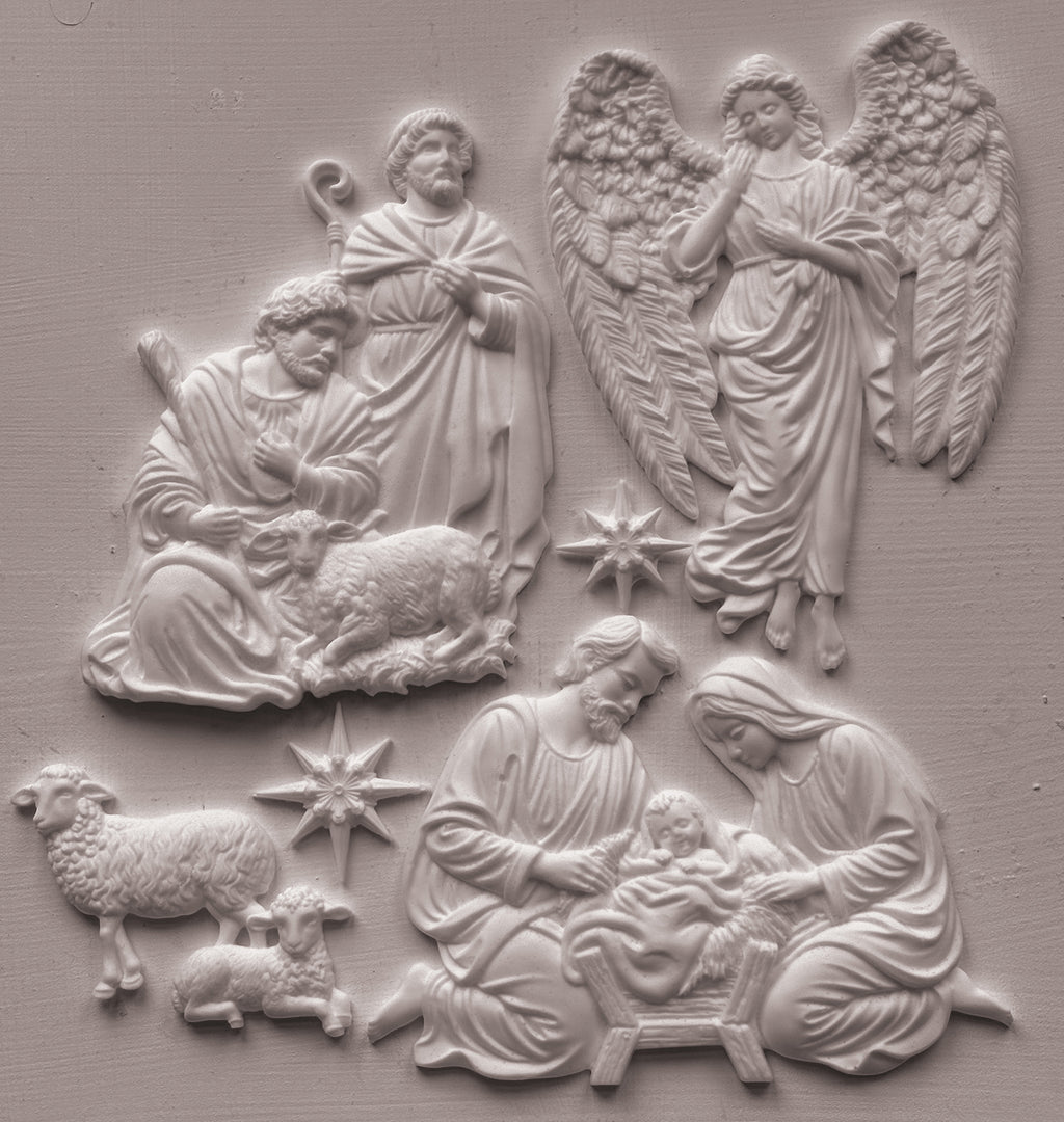 Silent Night IOD Mould 6x10