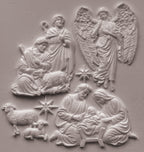 Silent Night IOD Mould 6x10