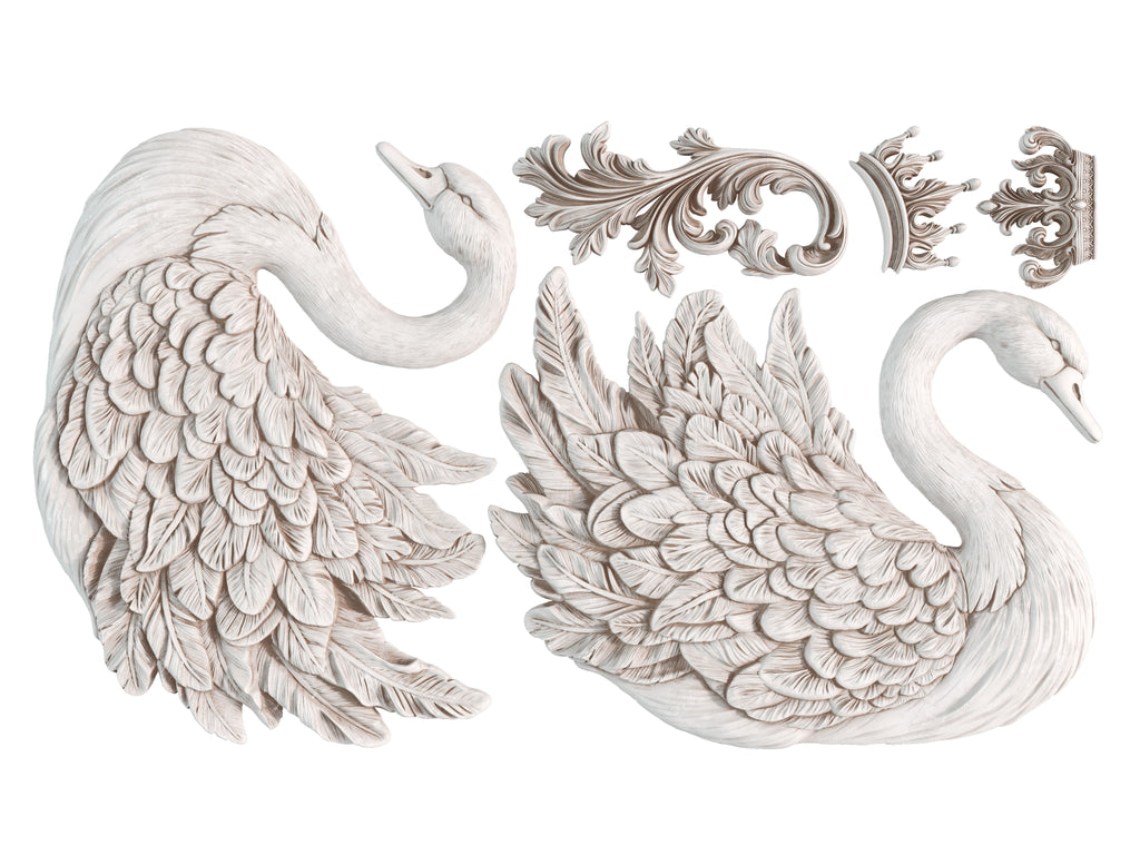 Swans IOD Mould 6x10