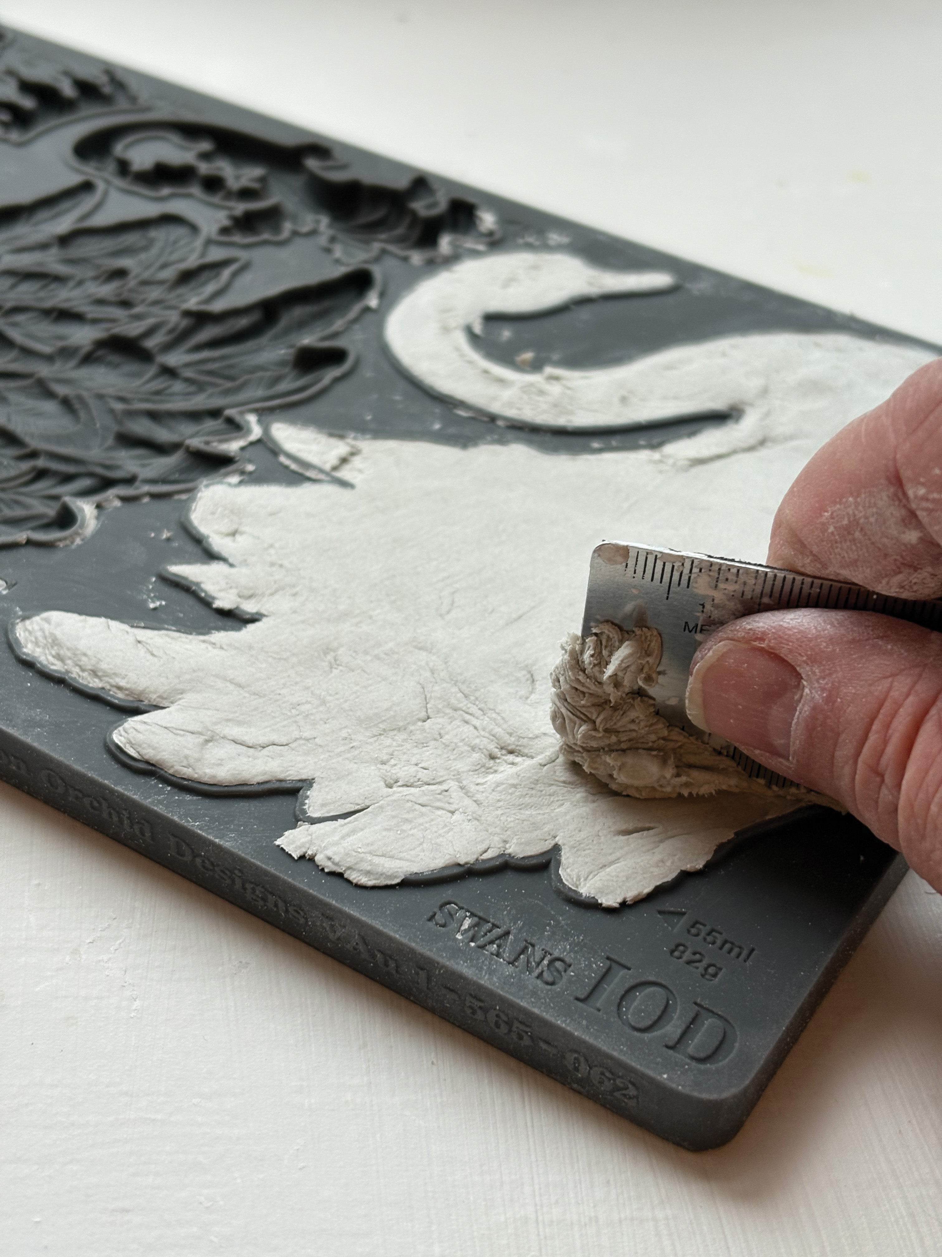 Swans IOD Mould 6x10