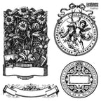 Emblems 6 x 6 IOD Stamp (4 sheets)