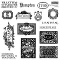 The Connoisseur's Library IOD Stamp 6x6 (4 sheets - boxed)