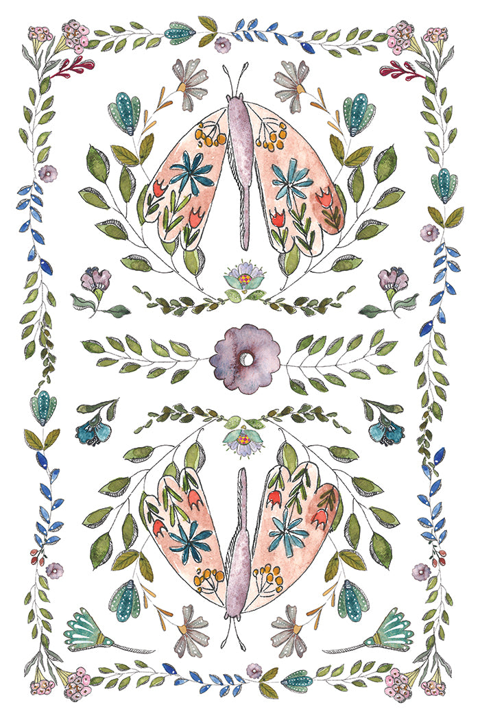 Fern Fables IOD Transfer Pad 8x12