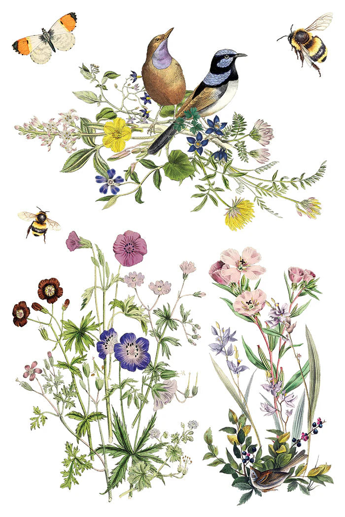 Flora Greca 8 x 12 IOD Transfer Pad