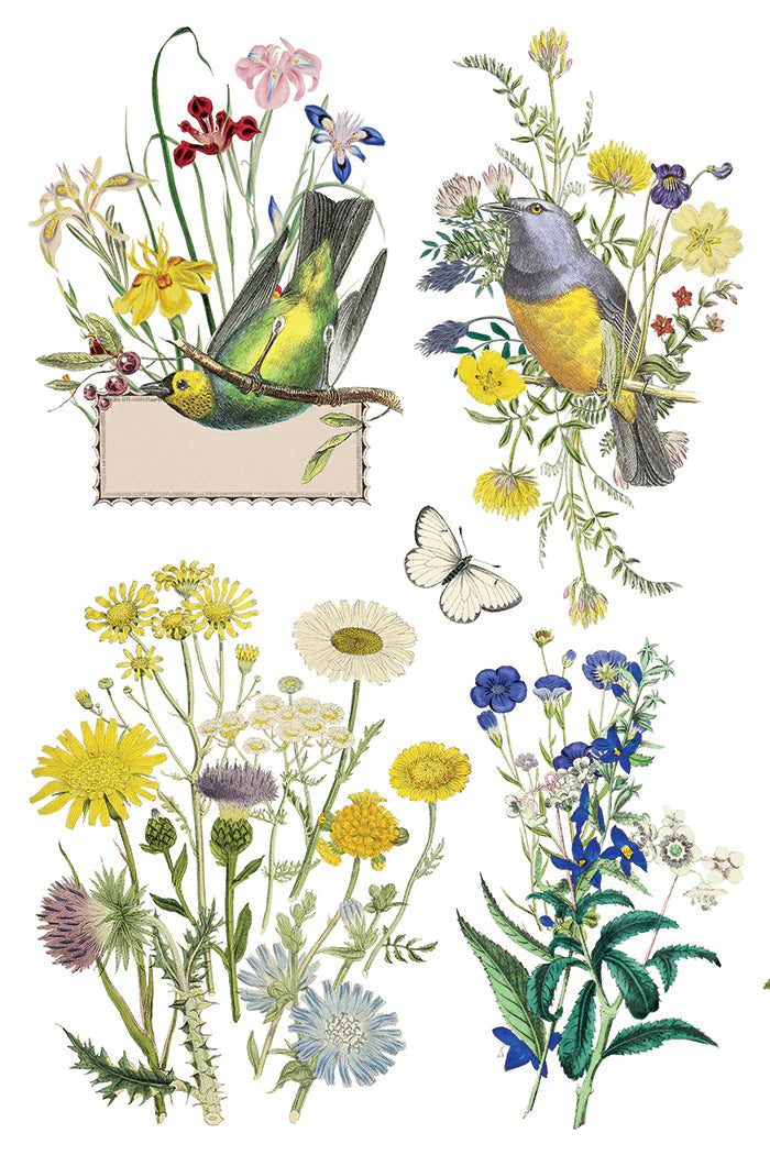 Flora Greca 8 x 12 IOD Transfer Pad