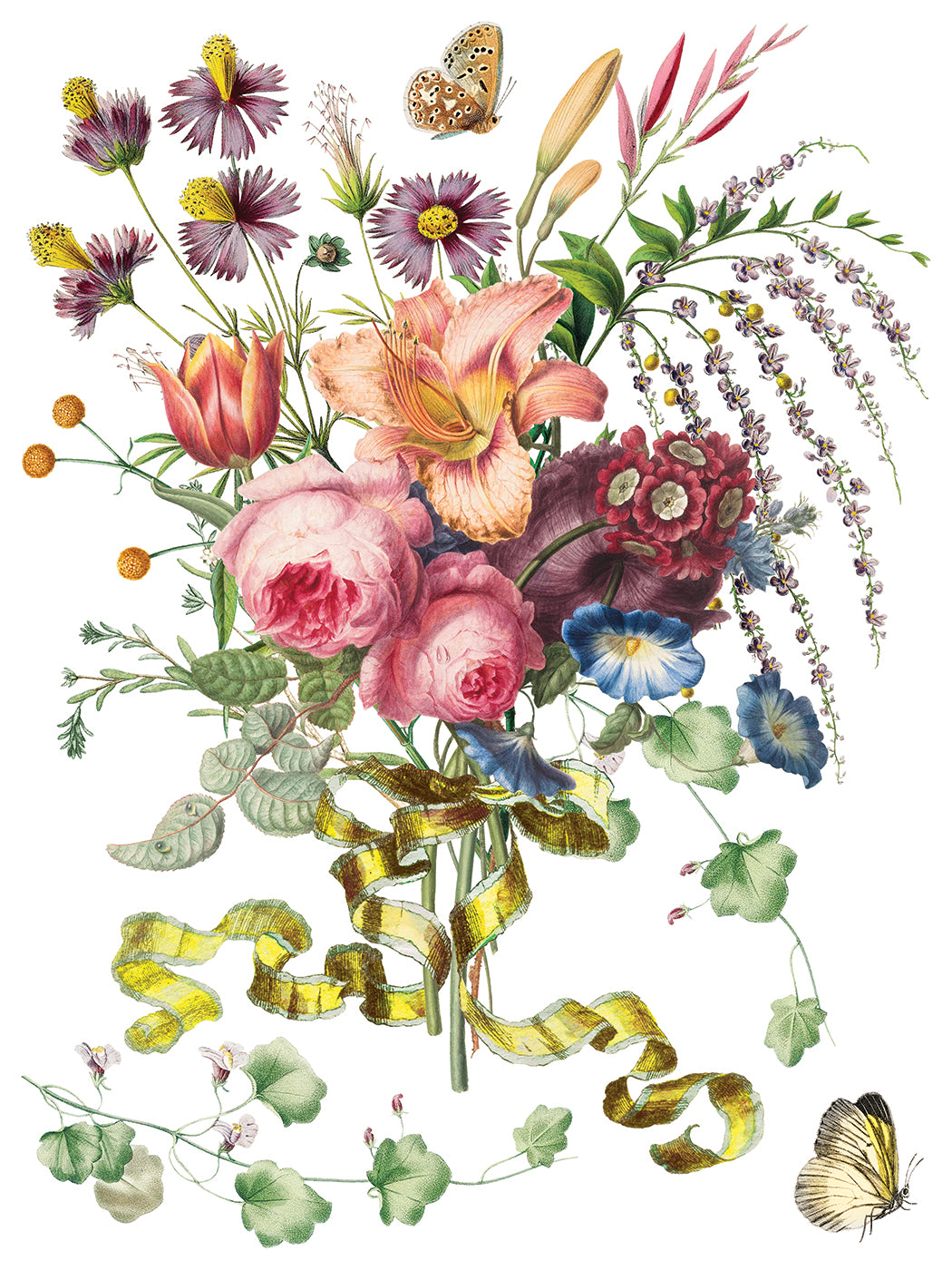 Marché des Fleurs IOD Transfer Pad 12x16