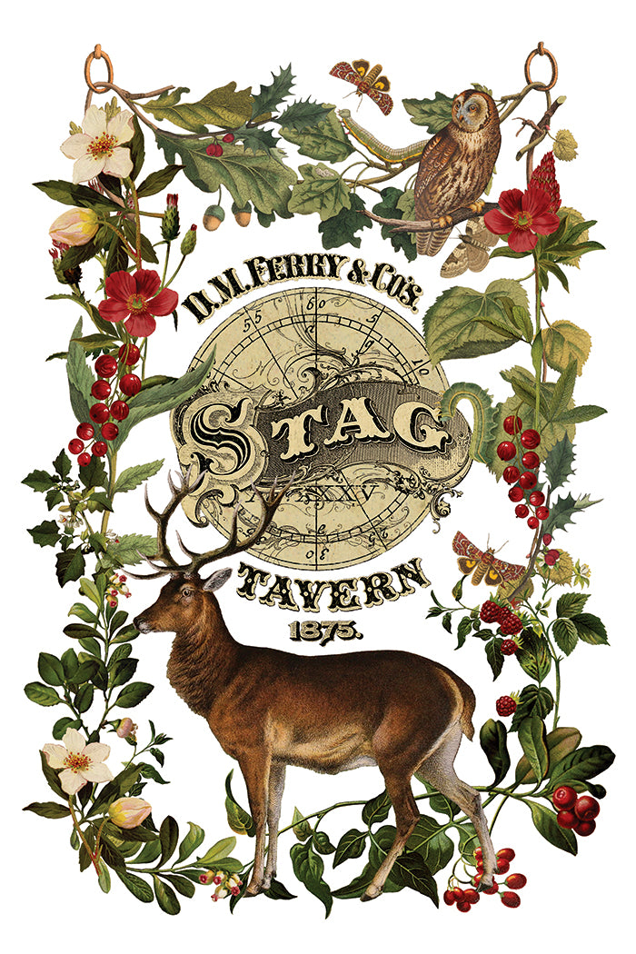 Stag Tavern IOD Transfer Pad 8x12