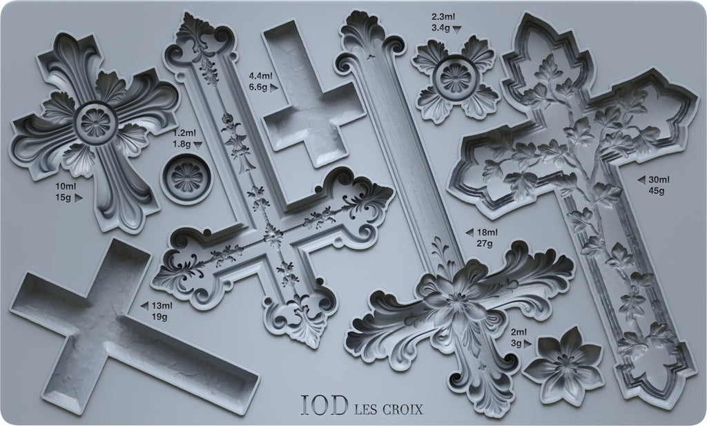 Iron Orchid Designs Les Croix mould