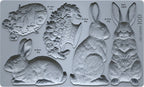 Iron Orchid Designs Moulds – Les Lapins – rabbit moulds