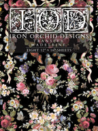 IOD Transfer Madeleine 12x16 transfer – Iron Orchid Designs