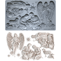 Silent Night IOD Mould 6x10