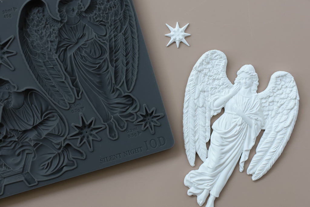 Silent Night IOD Mould 6x10