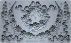 Iron Orchid Designs – gray mould showing wreath and swags