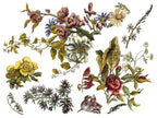 Floral Anthology IOD Transfer Pad 12x16