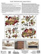 Floral Anthology IOD Transfer Pad 12x16