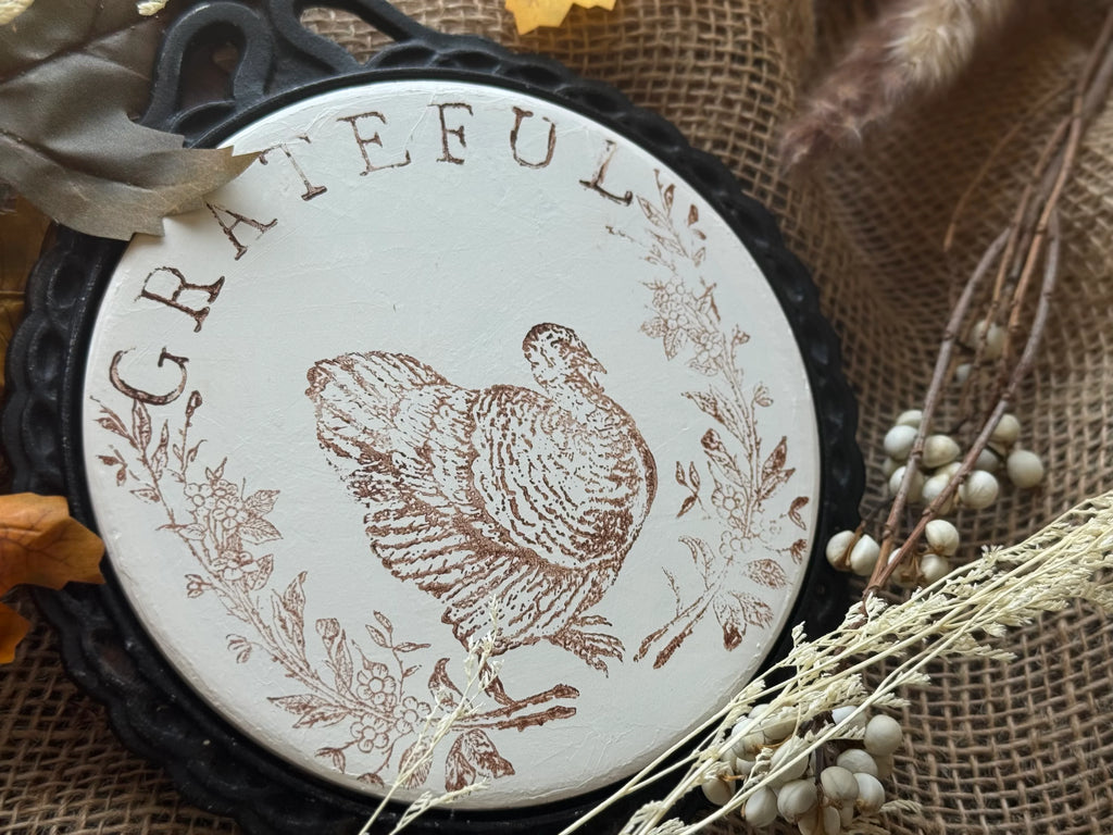 Autumn Blessings IOD Stamp 12x12