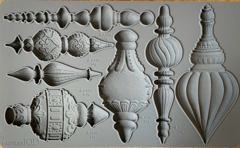 RESIN CASTING - Baubles mould