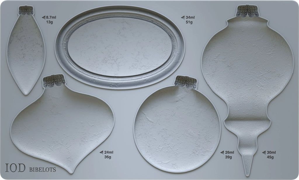 Bibelots IOD mould 6x10