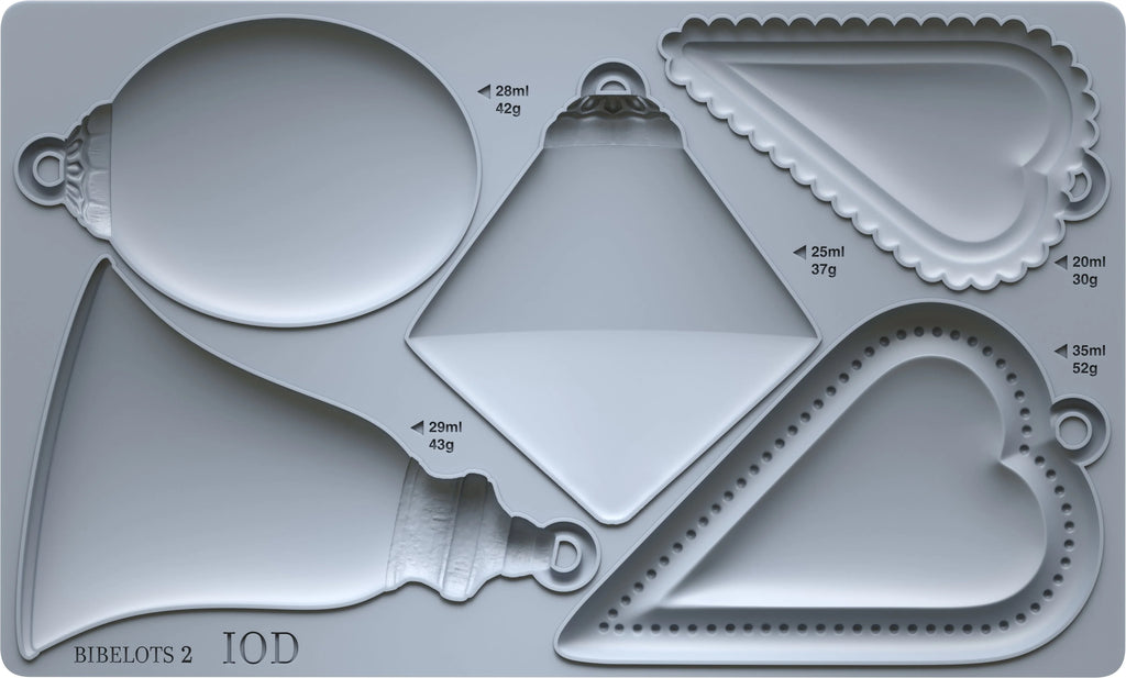 Bibelots 2 IOD mould 6x10
