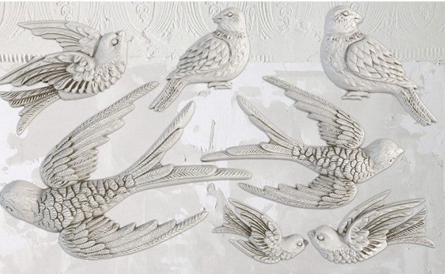 Birdsong IOD mould 6x10