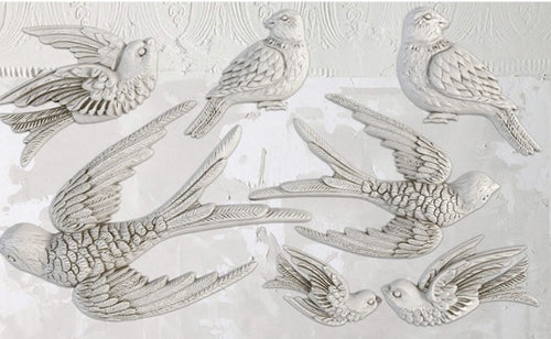 Birdsong IOD mould 6x10