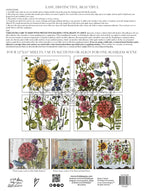 Botanist's Journal IOD transfer 12"x16" pad
