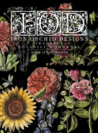 Botanist's Journal IOD transfer 12"x16" pad