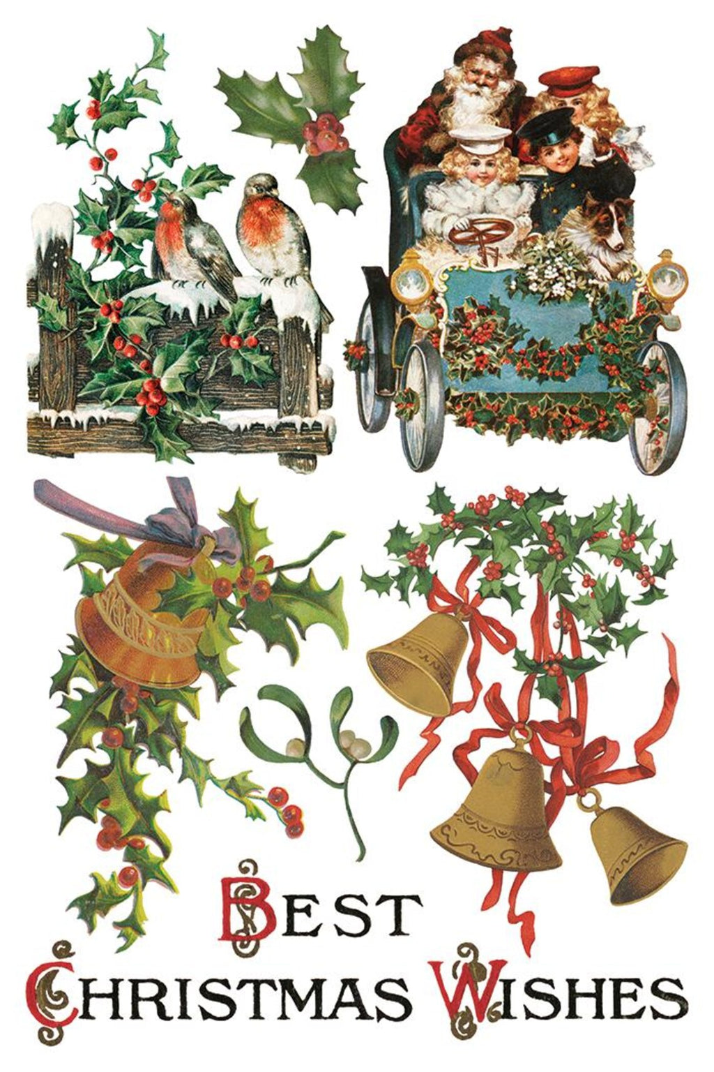 Christmas Joy IOD Transfer Pad 8x12