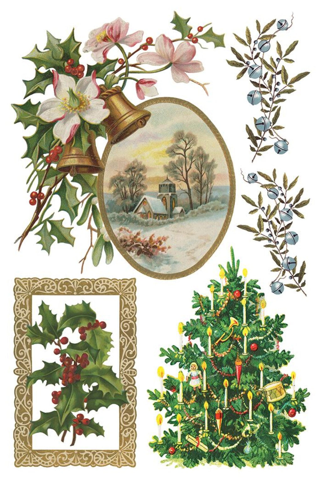 Christmas Joy IOD Transfer Pad 8x12